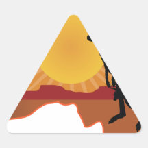Australia Kangaroo Sticker