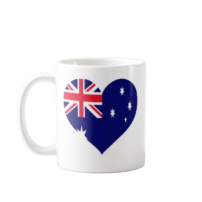 Australia Love Coffee Mug by robby1982