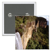 Australia, New South Wales, Fitzroy Falls. Pinback Button
