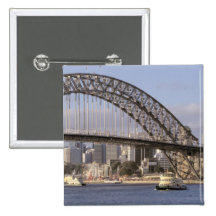 Australia, New South Wales, Sydney, Sydney Pinback Button