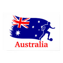 Australia Soccer Flag posters