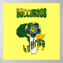 Australia Socceroos Go to Africa Tees and Gifts Posters