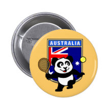 Australia Tennis Panda Pins