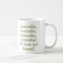 Australia We Love Ya Mug