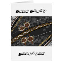 Australian Aboriginal Art - CARD