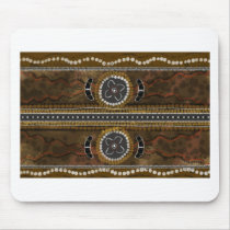 Australian Aboriginal Art - Food Gathering Mousepad
