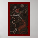 Australian Aboriginal Desert Art Print II