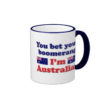 Australian Boomerang Coffee Mug