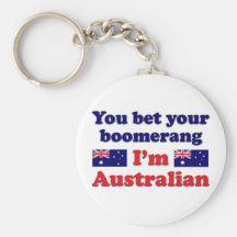 Australian Boomerang Keychains