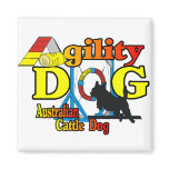 Australian Cattle Dog Agility Magnets