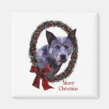 Australian Cattle Dog Christmas Gifts Magnet