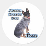 Australian Cattle Dog Dad 4 - Sticker