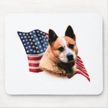 Australian Cattle Dog Flag Mouse Pad