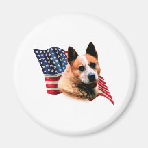 Australian Cattle Dog Flag Refrigerator Magnets