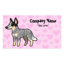 Australian Cattle Dog / Kelpie Love Business Card