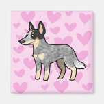 Australian Cattle Dog / Kelpie Love Refrigerator Magnet