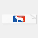 Australian Cattle Dog Major League Dog Bumper Stic Bumper Sticker