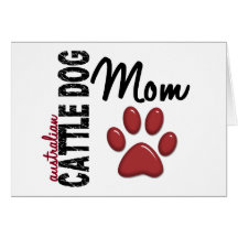 Australian Cattle Dog Mom 2 Greeting Card