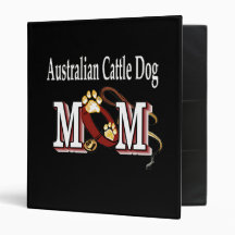 australian cattle dog mom binders