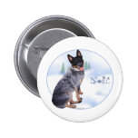 Australian Cattle Dog Noel - Button