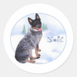 Australian Cattle Dog Noel - Sticker