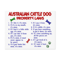 AUSTRALIAN CATTLE DOG Property Laws 2
