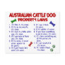 AUSTRALIAN CATTLE DOG Property Laws 2