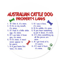 AUSTRALIAN CATTLE DOG Property Laws 2