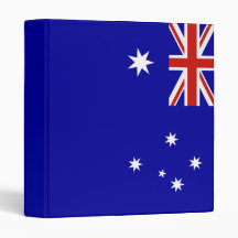 Australian flag binders