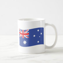 australian flag icon coffee mug