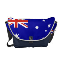 Australian flag messenger bag