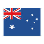 Australian Flag postcards