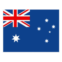 Australian Flag Postcards