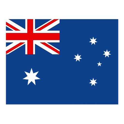 Australian Flag Postcards