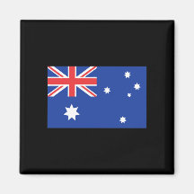 Australian Flag T-shirts and Gifts Fridge Magnets