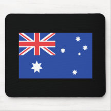 Australian Flag T-shirts and Gifts Mouse Pad