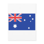 Australian Flag T-shirts and Gifts Post Card