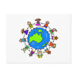 Australian Kids Postcard