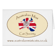 Australian Mist Cat Society products Card