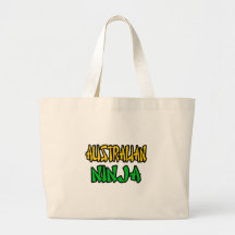 Australian Ninja Tote Bags