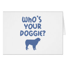 Australian Shepherd Dog Greeting Card