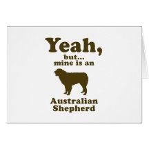 Australian Shepherd Dog Greeting Cards