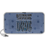 Australian Shepherd DUDE Laptop Speakers