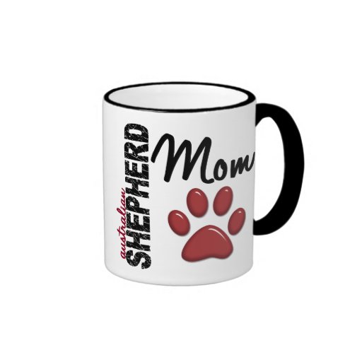 Australian Shepherd Mom 2 Coffee Mugs