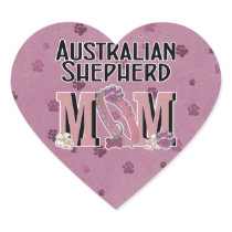 Australian Shepherd MOM Sticker