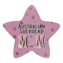 Australian Shepherd MOM Sticker