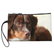 Australian Shepherd Wristlet Purses