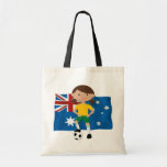 Australian Soccer Girl 4 Tote Bag