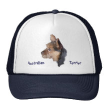Australian Terrier Gifts Trucker Hats
