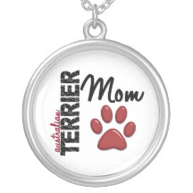Australian Terrier Mom 2 Necklaces